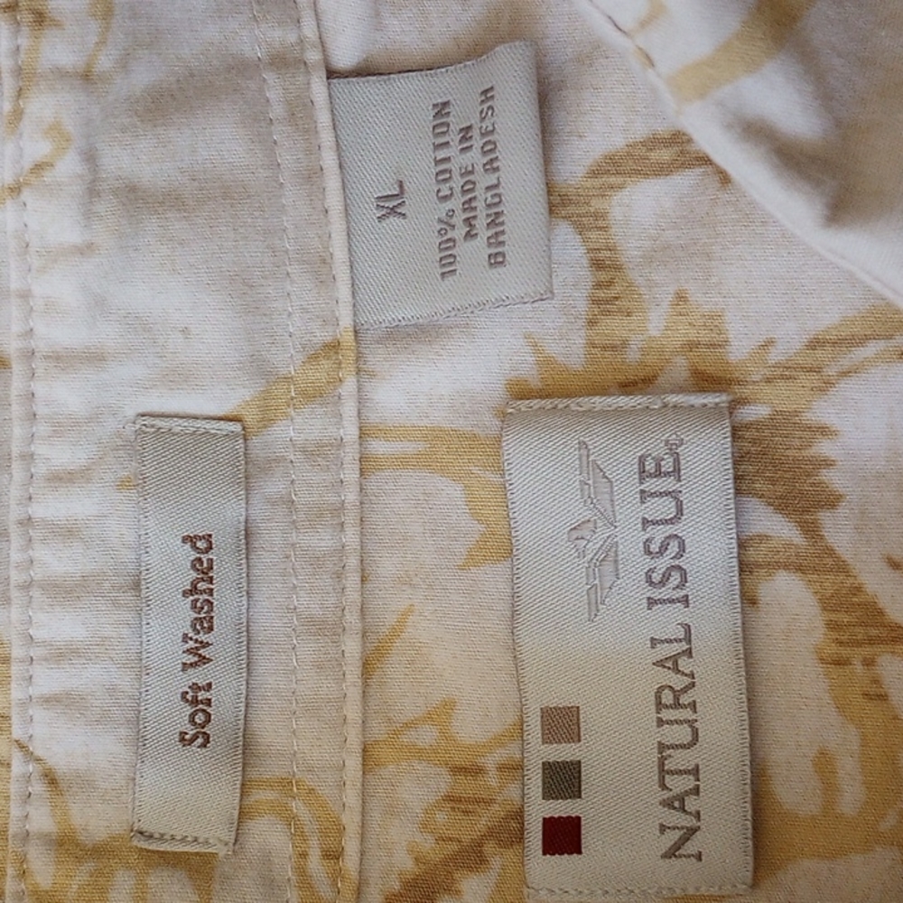 Natural Issue Aloha Shirt XL - Picture 3 of 6